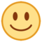 Smiling Face emoji on HTC